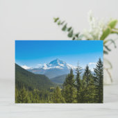 Bergen | Mt. Hood Oregon Bedankkaart (Staand voorkant)