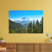 Bergen | Mt. Hood Oregon Canvas Afdruk (Insitu (Woonkamer))