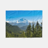 Bergen | Mt. Hood Oregon Fleece Deken (Voorkant (Horizontaal))