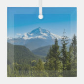 Bergen | Mt. Hood Oregon Glas Ornament (Voorkant)