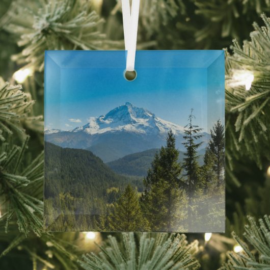 Bergen | Mt. Hood Oregon Glas Ornament (Insitu)