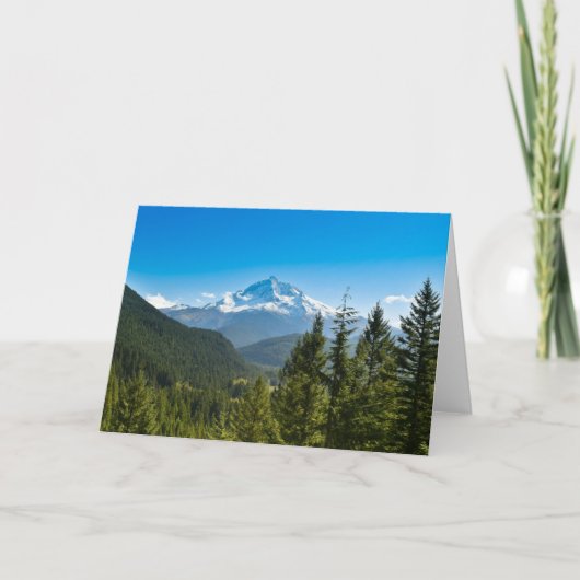 Bergen | Mt. Hood Oregon Kaart (Voorkant)