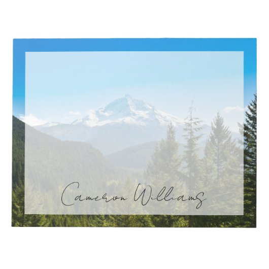 Bergen | Mt. Hood Oregon Notitieblok (Voorkant)