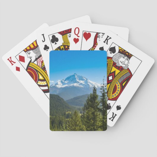 Bergen | Mt. Hood Oregon Pokerkaarten (Achterkant)