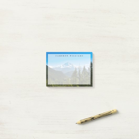 Bergen | Mt. Hood Oregon Post-it® Notes (Op bureau)