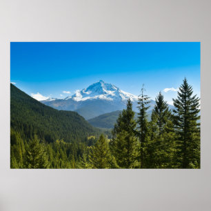 Bergen Mt. Hood Oregon Poster