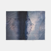 Bergen | Mt. Hood Portland, Oregon Fleece Deken (Voorkant (Horizontaal))