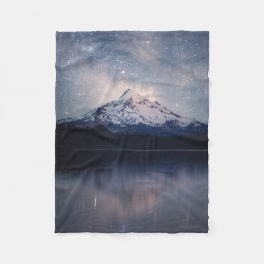 Bergen | Mt. Hood Portland, Oregon Fleece Deken (Voorkant)