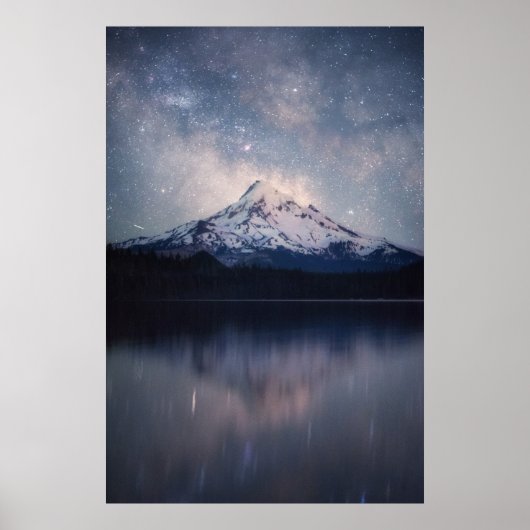 Bergen | Mt. Hood Portland, Oregon Poster (Voorkant)