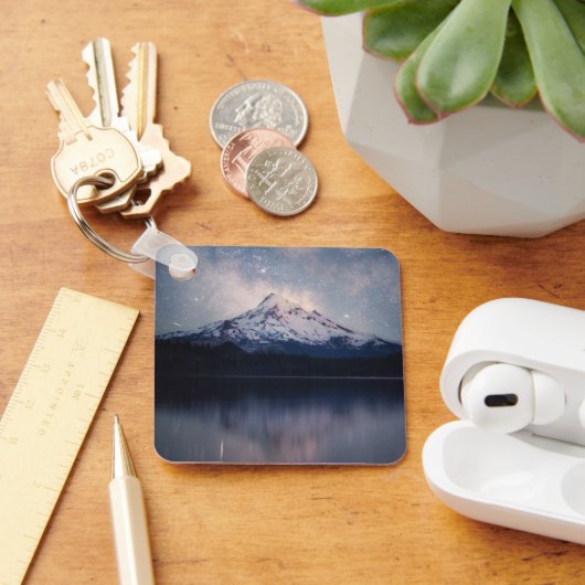 Bergen | Mt. Hood Portland, Oregon Sleutelhanger (Bureau)