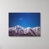 Bergen | Mt. Jiigatake & Mt. Kashima-yarigatake Canvas Afdruk (Voorkant)