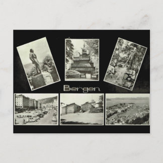 Bergen, multiview briefkaart