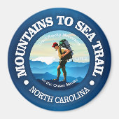 Bergen naar Zee Trail (C) Magneet (Voorkant)