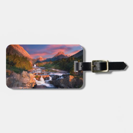 Bergen | Nationaal park Glacier, Montana Bagagelabel (Voorkant horizontaal)