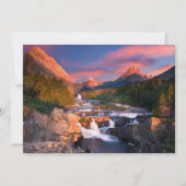 Bergen | Nationaal park Glacier, Montana Bedankkaart (Voorkant)