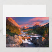 Bergen | Nationaal park Glacier, Montana Bedankkaart (Voorkant / Achterkant)