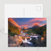 Bergen | Nationaal park Glacier, Montana Briefkaart (Voorkant / Achterkant)