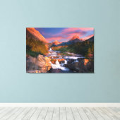 Bergen | Nationaal park Glacier, Montana Canvas Afdruk (Insitu (Houten vloer))