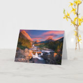 Bergen | Nationaal park Glacier, Montana Kaart (Gele Bloem)