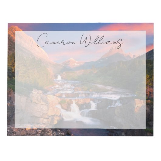 Bergen | Nationaal park Glacier, Montana Notitieblok (Voorkant)