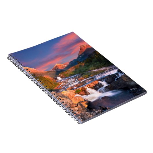 Bergen | Nationaal park Glacier, Montana Notitieboek (Rechterzijde)