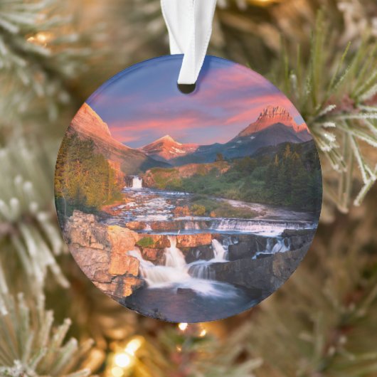 Bergen | Nationaal park Glacier, Montana Ornament (Boom)