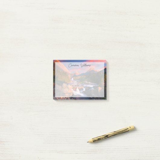 Bergen | Nationaal park Glacier, Montana Post-it® Notes (Op bureau)