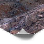 Bergen | Nationaal park Glacier, Montana Poster (Hoek)