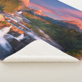 Bergen | Nationaal park Glacier, Montana Sherpa Deken (3/4)