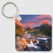 Bergen | Nationaal park Glacier, Montana Sleutelhanger (Voorkant)