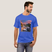 Bergen | Nationaal park Glacier, Montana T-shirt (Voorkant volledig)