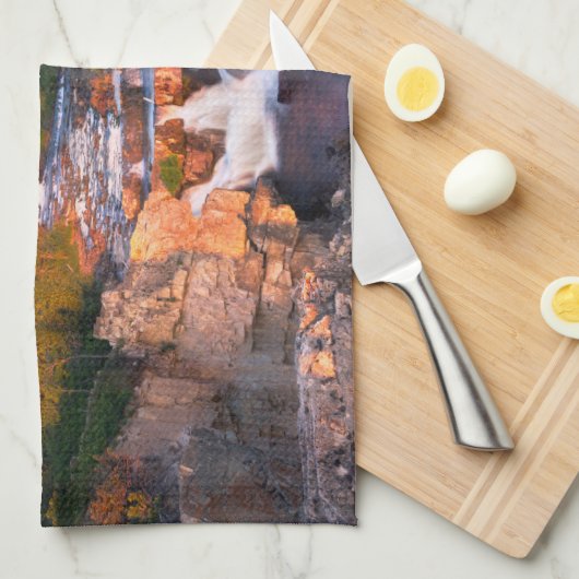 Bergen | Nationaal park Glacier, Montana Theedoek (Quarter Fold)