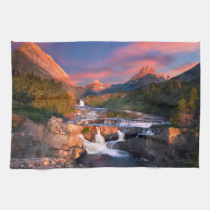 Bergen Nationaal park Glacier, Montana Theedoek