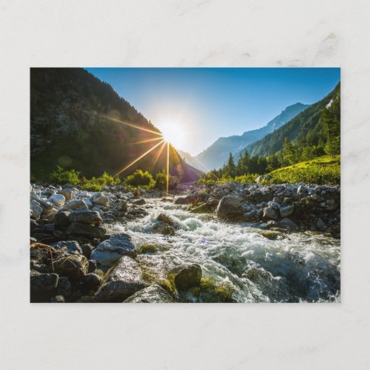 Bergen | Nationaal park Hohe Tauern, Oostenrijk Briefkaart (Voorkant)