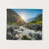 Bergen | Nationaal park Hohe Tauern, Oostenrijk Wandkleed (Voorkant (horizontaal))