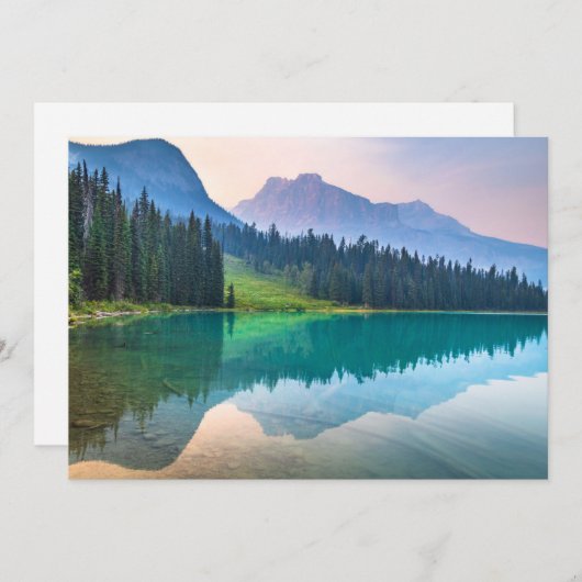 Bergen | Nationaal Park Yoho, Brits Columbia Bedankkaart (Voorkant / Achterkant)