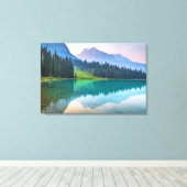 Bergen | Nationaal Park Yoho, Brits Columbia Canvas Afdruk (Insitu (Houten vloer))