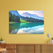 Bergen | Nationaal Park Yoho, Brits Columbia Canvas Afdruk (Insitu (Woonkamer))
