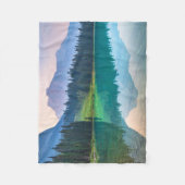 Bergen | Nationaal Park Yoho, Brits Columbia Fleece Deken (Voorkant)