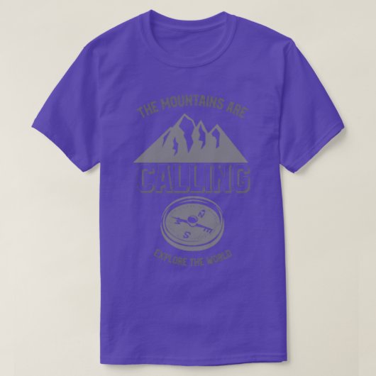 bergen noemen 2 t-shirt (Design voorkant)