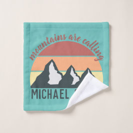 bergen noemen monogram bad handdoek