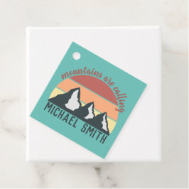 bergen noemen monogram bedankjes labels