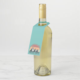 bergen noemen monogram flessenhanger