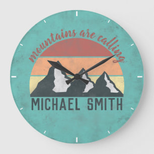  bergen noemen monogram grote klok