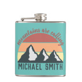  bergen noemen monogram heupfles (Voorkant)