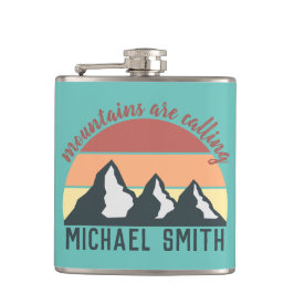 bergen noemen monogram heupfles