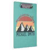  bergen noemen monogram klembord (Rechts)