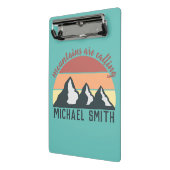  bergen noemen monogram mini klembord (Angled2)