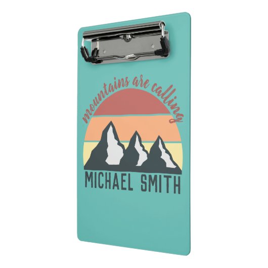  bergen noemen monogram mini klembord (Angled2)