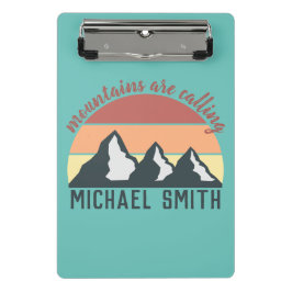 bergen noemen monogram mini klembord